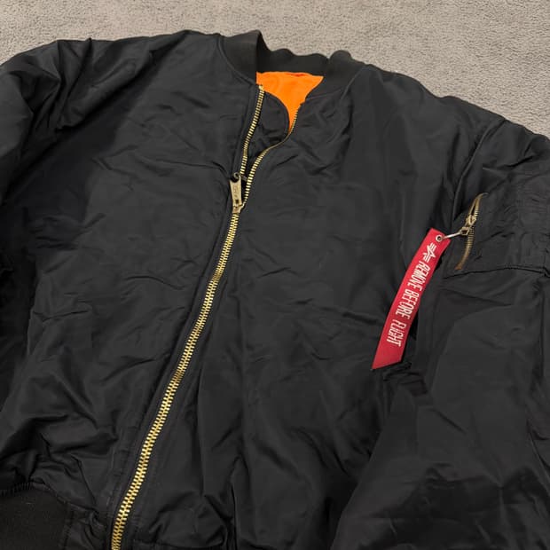 [ 정품/2XL ] 알파인더스트리 플라이트 ma-1  항공점퍼