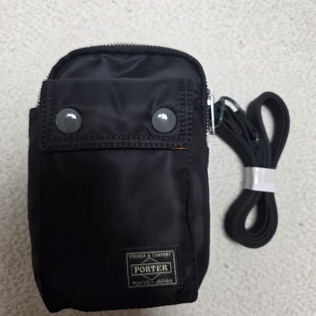 포터 휴대폰 파우치 블랙