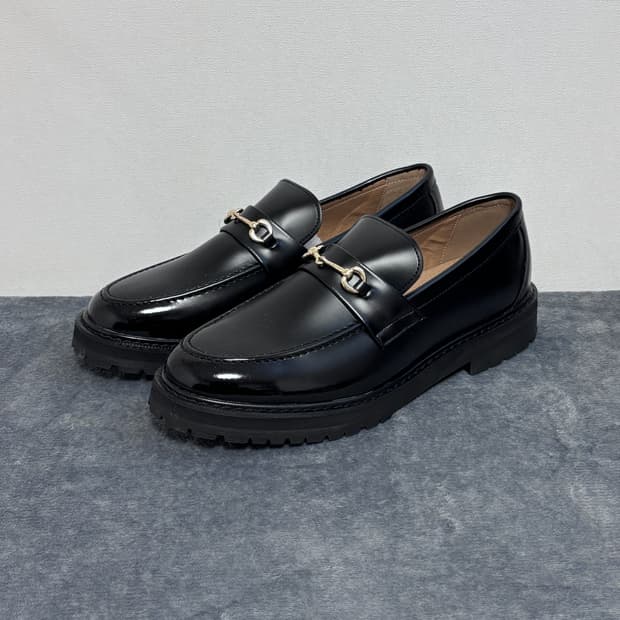 새상품) 280 위더로드 던컨 로퍼 블랙