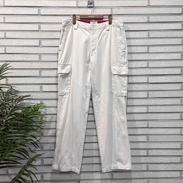 USA VINTAGE 클래식 카고 치노팬츠 헤비코튼 플랩포켓 디테일