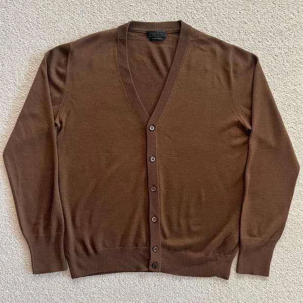 PRADA LANA WOOL KNIT CARDIGAN