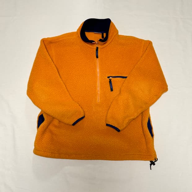 엘엘빈 딥파일 플리스 풀오버 80-90s