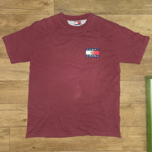 [정품] 타미힐피거 크레스트 빅로고 티셔트