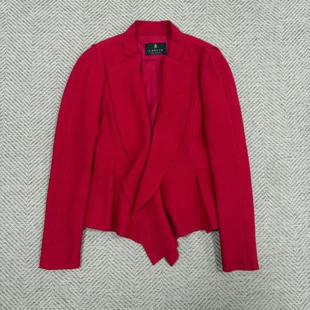 랑방 플레어 카라 울 자켓 v2073