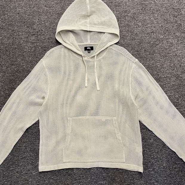 [90~95] 스투시 메쉬 후드티 민트 M 