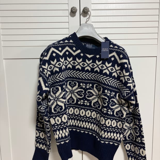 폴로 니트 m(페어아일)