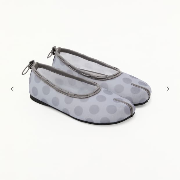 Paes mesh air string flat dot gray 245