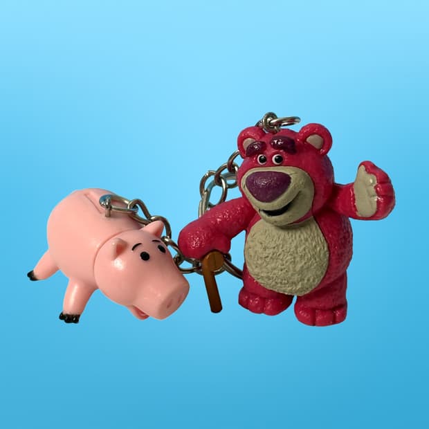 토이스토리 햄&랏소 키링