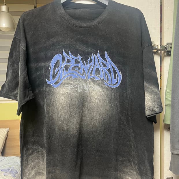 오와이 VINTAGE WASHED OPYD T-BLACK