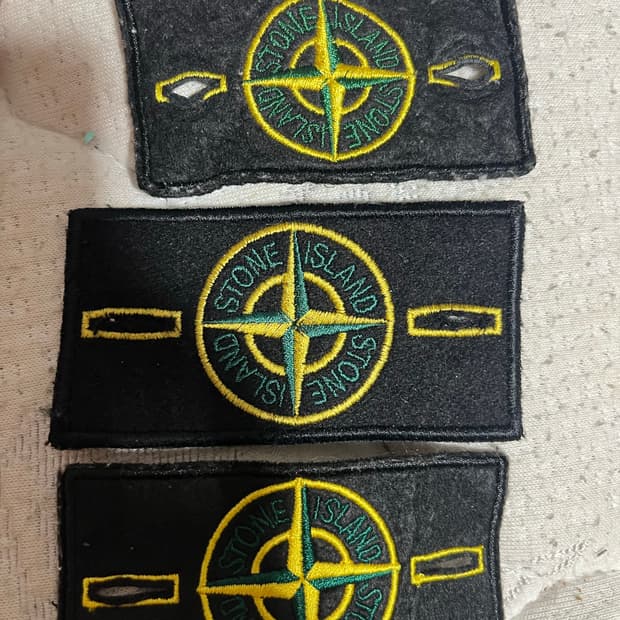 스톤아일랜드 와펜3개