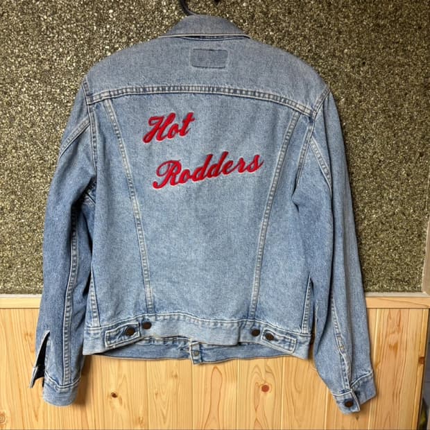 (95) 80‘s 리바이스 Hot Rodders 데님 자켓