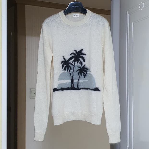 급매) 생로랑 강동원 모헤어 니트