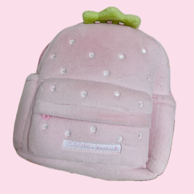 아이브 레이 엠디 스카우트 딸기 가방