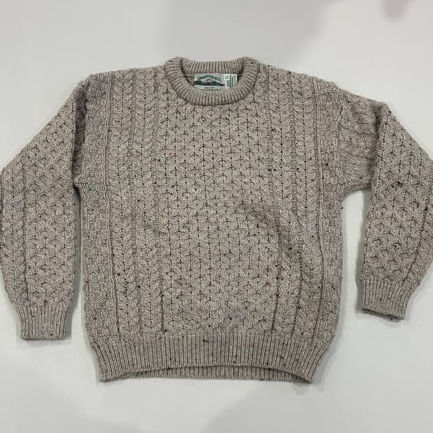 아란크래프트 피셔맨 니트 s사이즈