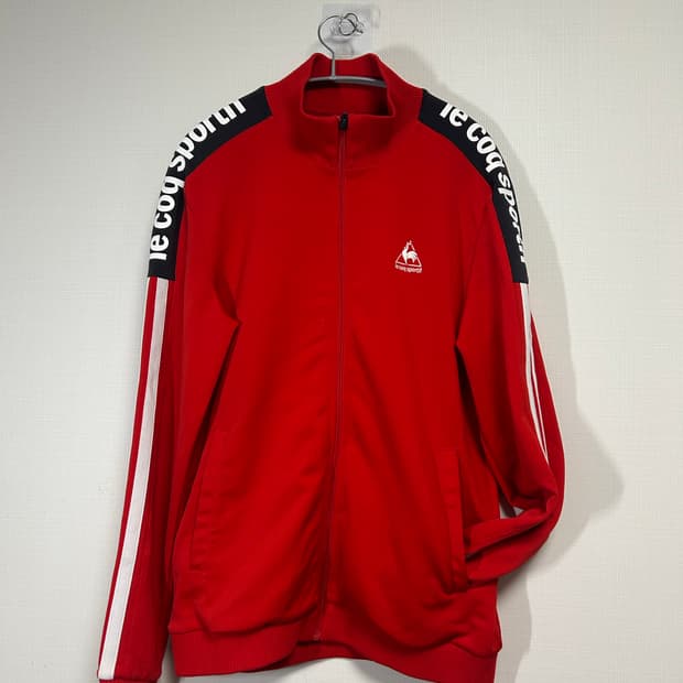 le coq sportif 레드 빈티지 져지