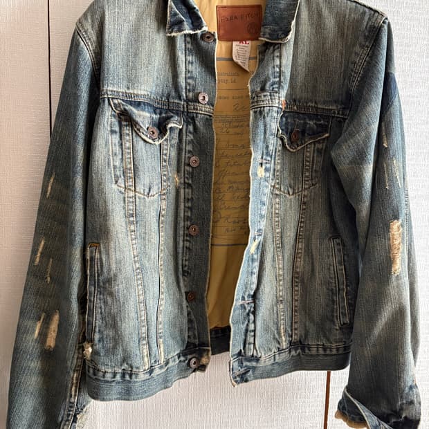 빈티지 데님자켓