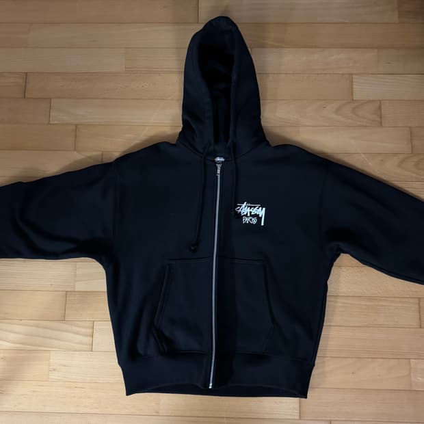 스투시 파리 후드집업 M