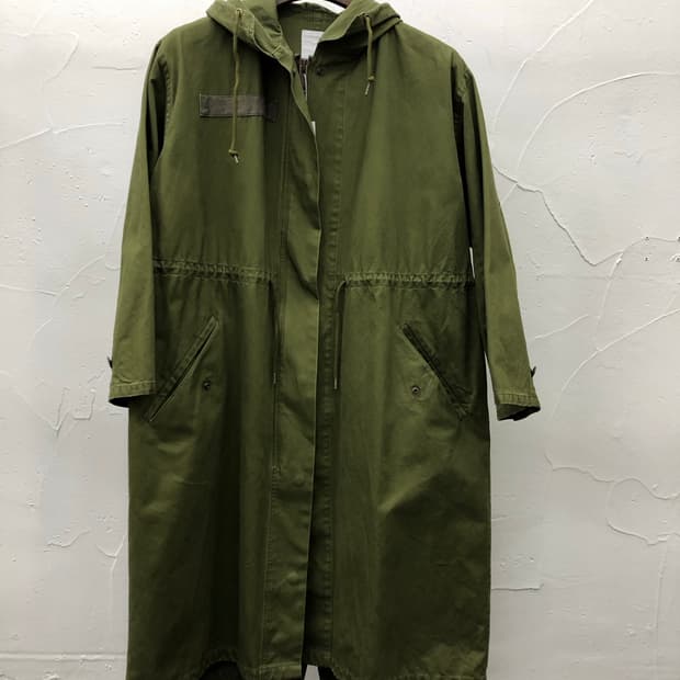 rita jeans tokyo 밀리터리 후드 파카