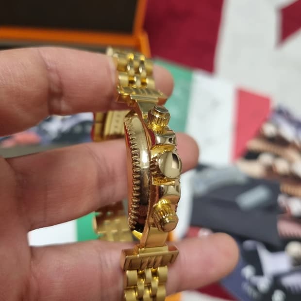 드바스크 금장 메탈 팔찌