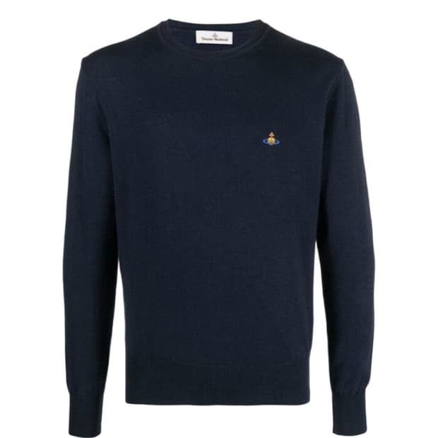 비비안웨스트우드 니트 네이비