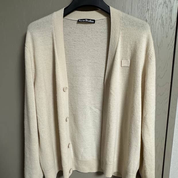 아크네 스튜디오 가디건 아이보리 M(100사이즈)