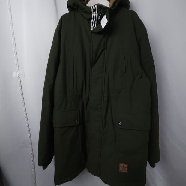 66[128] 아디다스 오리털 야상 자켓 