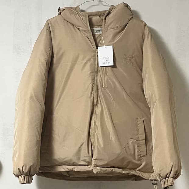 레터프롬문 푸퍼 패딩 - 새제품