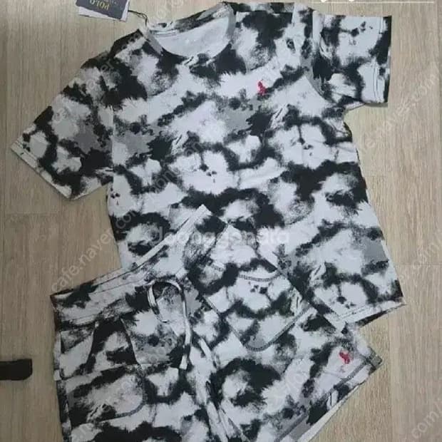 폴로랄프로렌 반팔티셔츠 반바지 세트 95새상품미개봉 