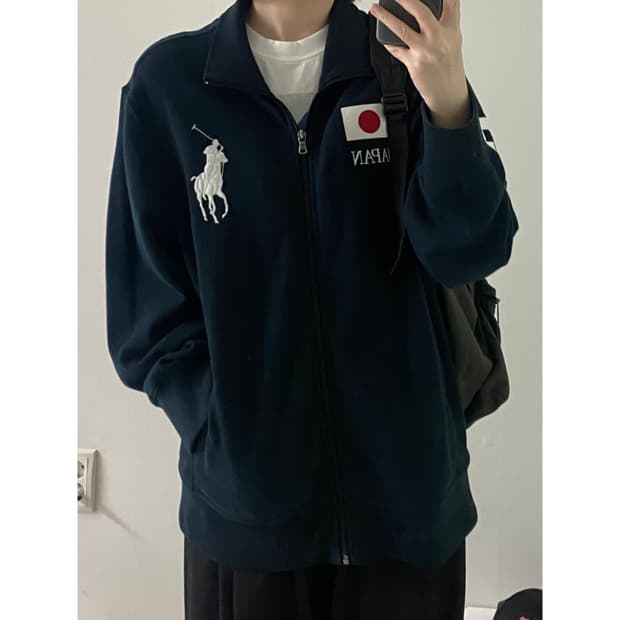 폴로 빅포니 재팬 집업