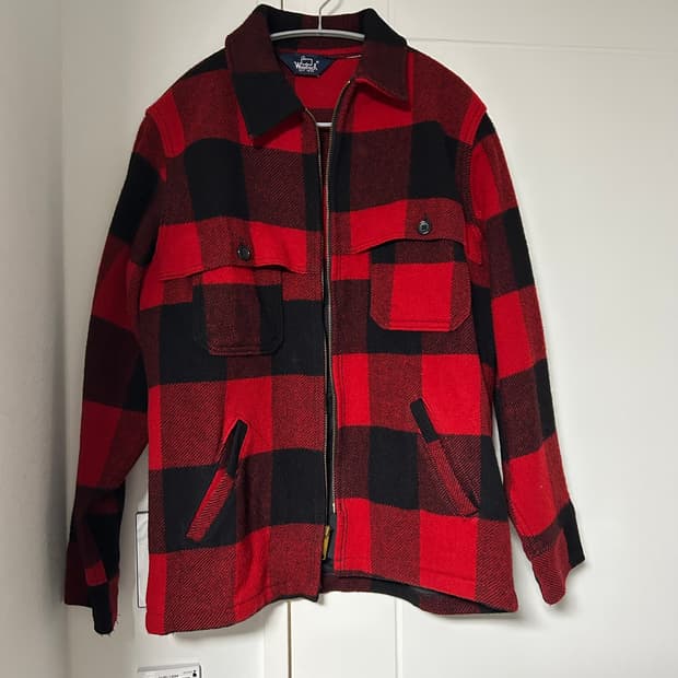 울리치 울매키노 체크 자켓