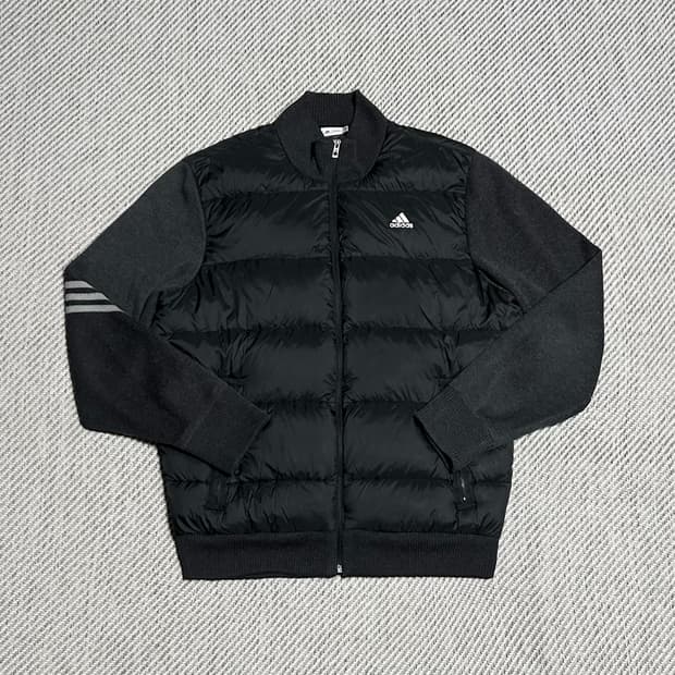 [XL] adidas 아디다스 다운 니트 패딩 집업 자켓
