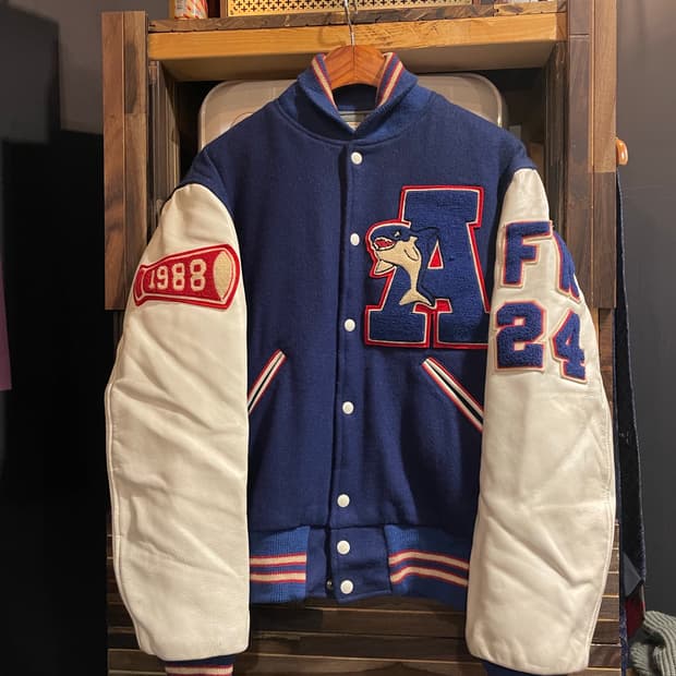 90‘S Catchball varsity jacket