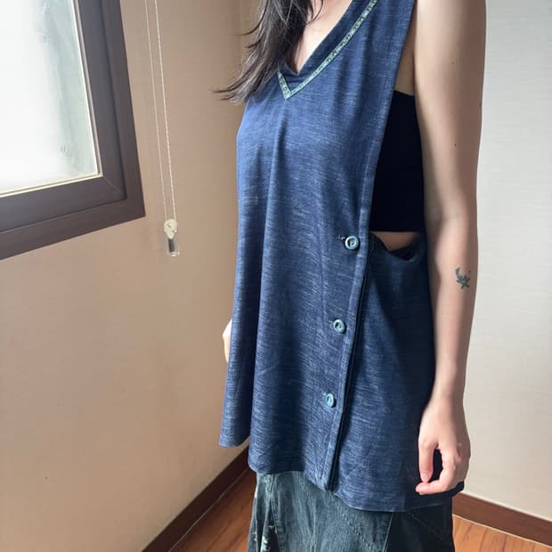 Vintage Button Dress
