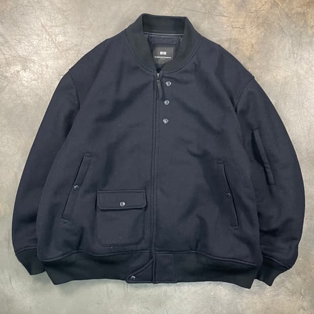 엔지니어드 가먼츠 X 유니클로 울 봄버 자켓