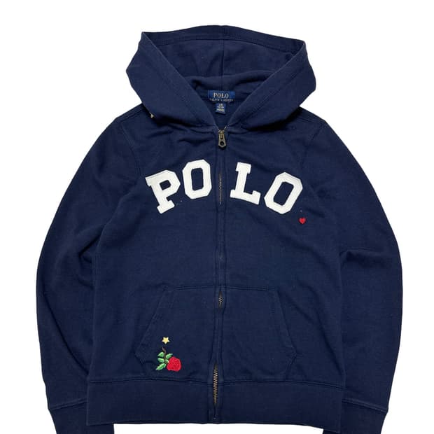 폴로 랄프로렌 네이비 후드집업