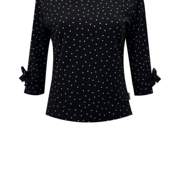 체메씨 STARRY HALF TEE (BLACK)
