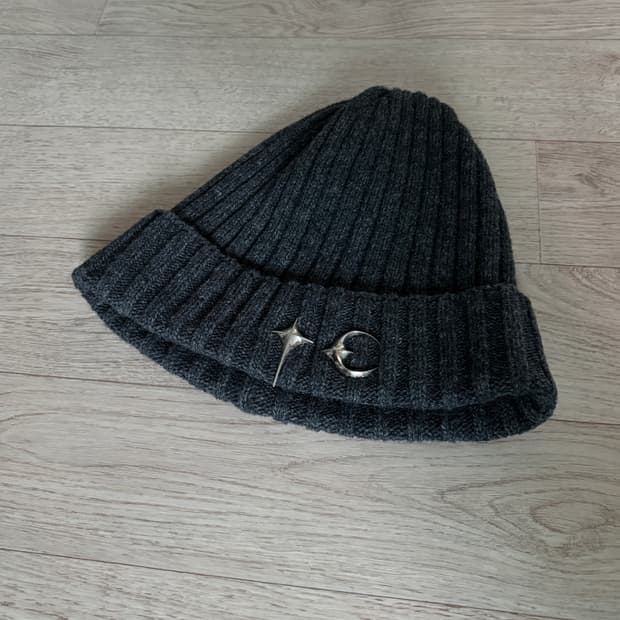 떠그클럽 베이직 비니 차콜