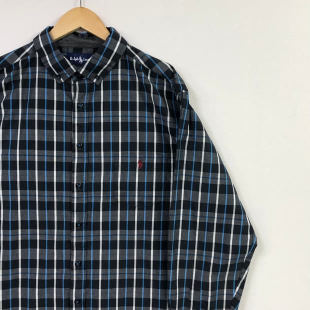 Xxl 폴로 체크 셔츠