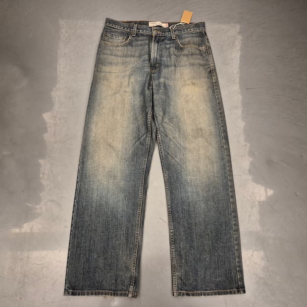 00s 리바이스 569 루즈 스트레이트핏 데님 팬츠