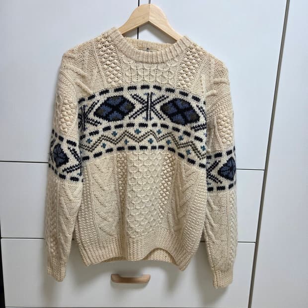 아이보리 니트 M