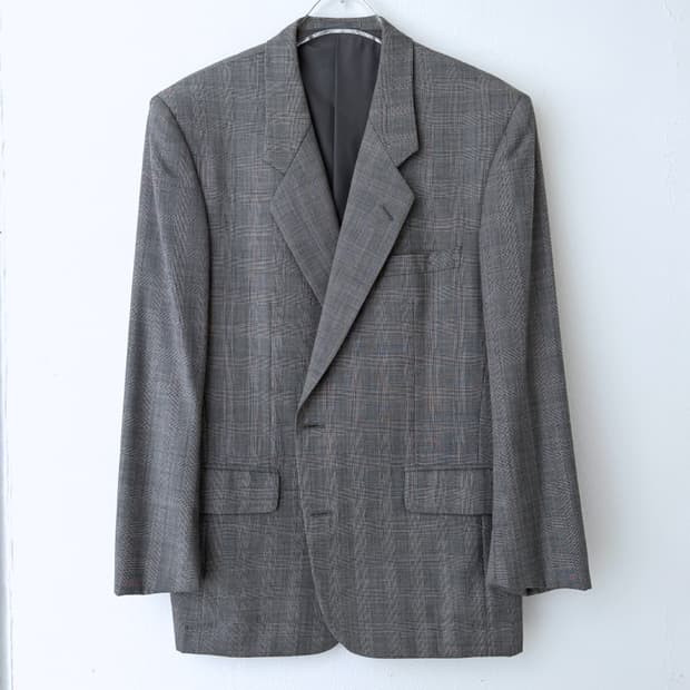 Dior 크리스찬 디올 빈티지 글렌체크 슈트 셋업 자켓 슬렉스 팬츠 세트