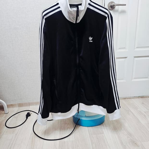 (110)2XL☆초대장급☆아디다스 베켄바우어2중지퍼[블랙화이트]트랙탑져지