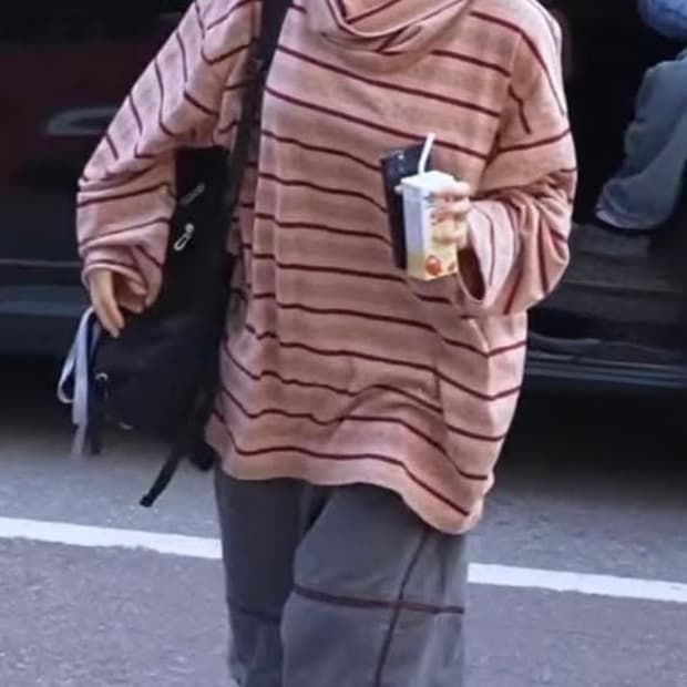 Paneled Chino Pants Metal Grey(뉴진스해린착용)