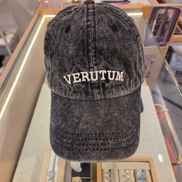 VERUTUM 베루툼 워싱 진 볼캡 (남녀공용)