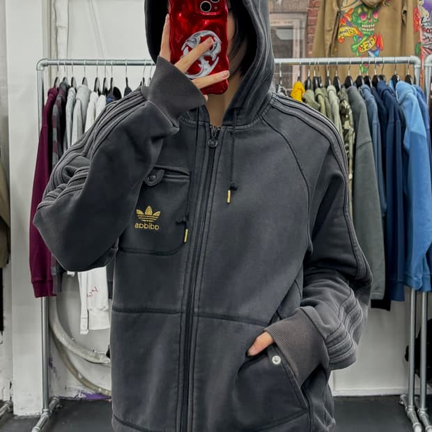 아디다스 파이어버드 후드집업