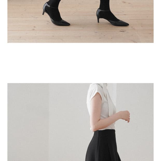 유유알 호른 타이 폴라 탑 아이보리