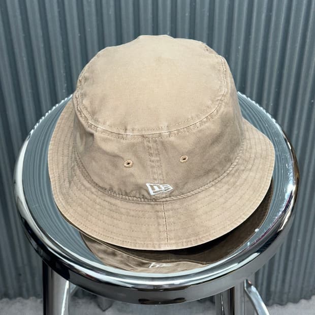 [M/L] 뉴에라(NEW ERA) 베이지 버킷햇