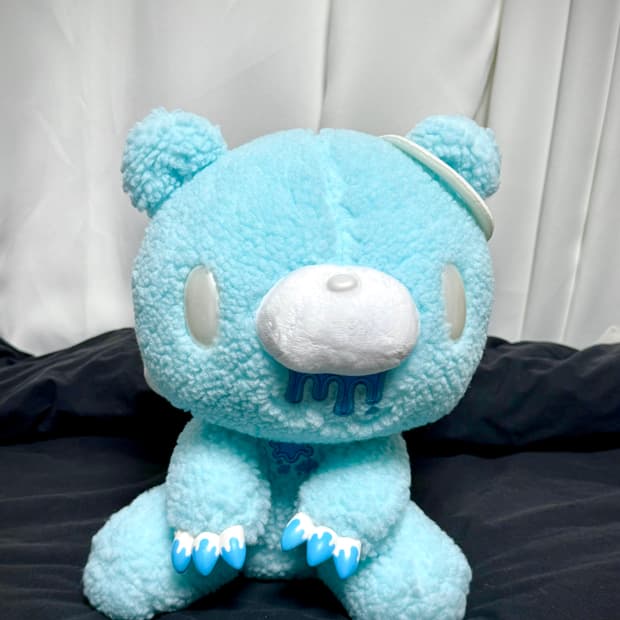 Gloomybear 글루미베어 인형 엔젤 블루