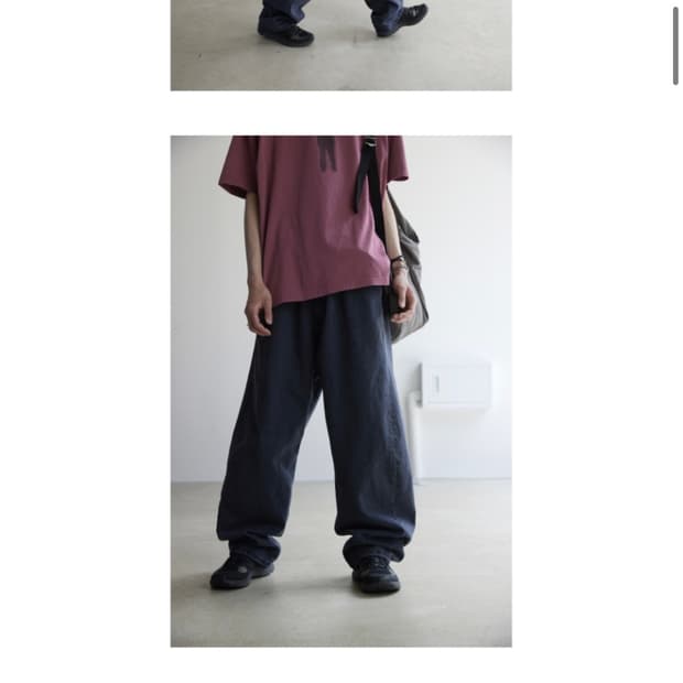 해칭룸 curved jeans washed black