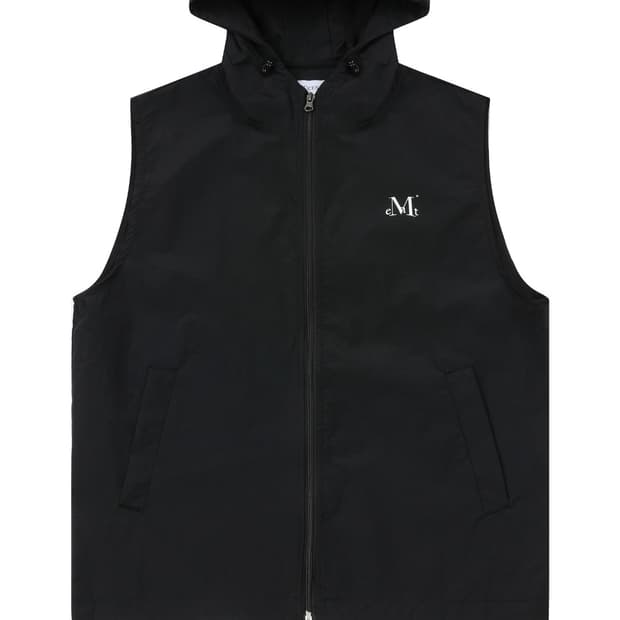 [무료배송]무센트 F 공용 테크 나일론 후드 베스트 아노락 조끼